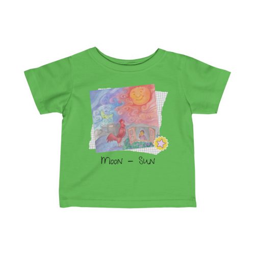 Moon - Sun T-shirt - Green